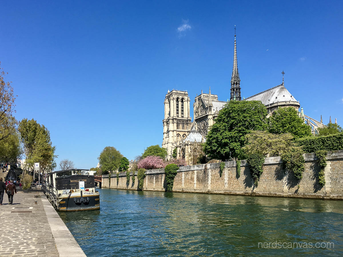 Notre-Dame from quai de Montebello