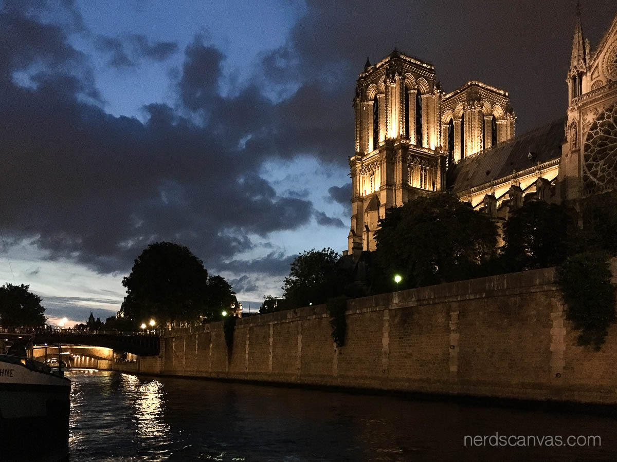 Notre-Dame from quai de Montebello