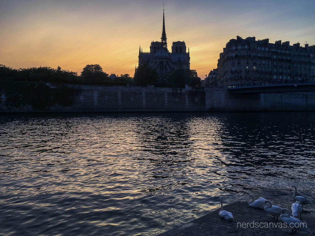 Notre-Dame from Quai d'Orléans